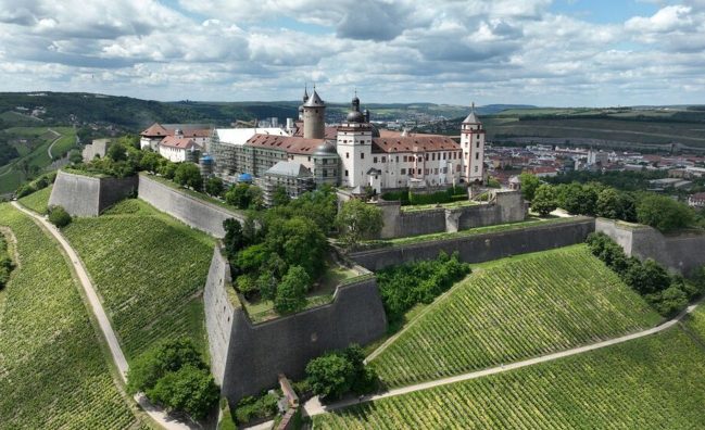 Festung Marienberg Tour Castle Tour sites above Main River, a key stop on Würzburg castle tours